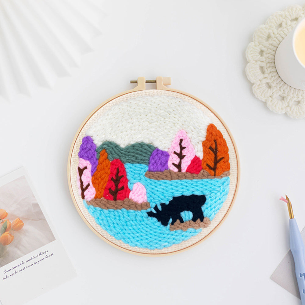 Copse Punch Needle Embroidery Kits