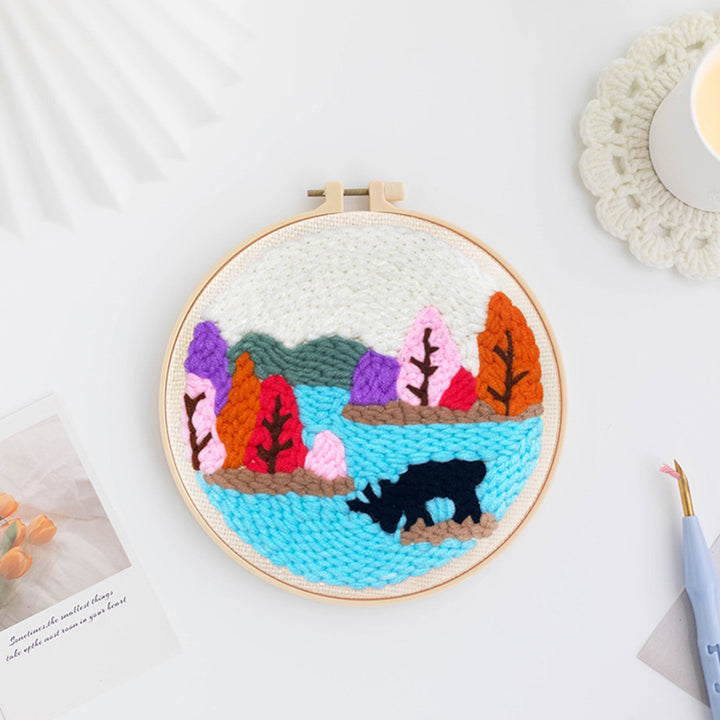 Copse Punch Needle Embroidery Kits