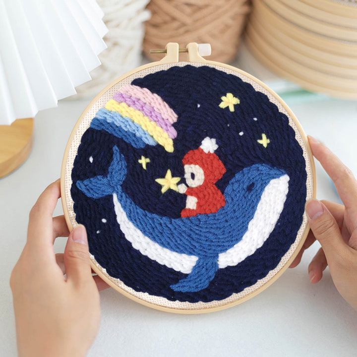 Touch the Stars Punch Needle Embroidery Kits
