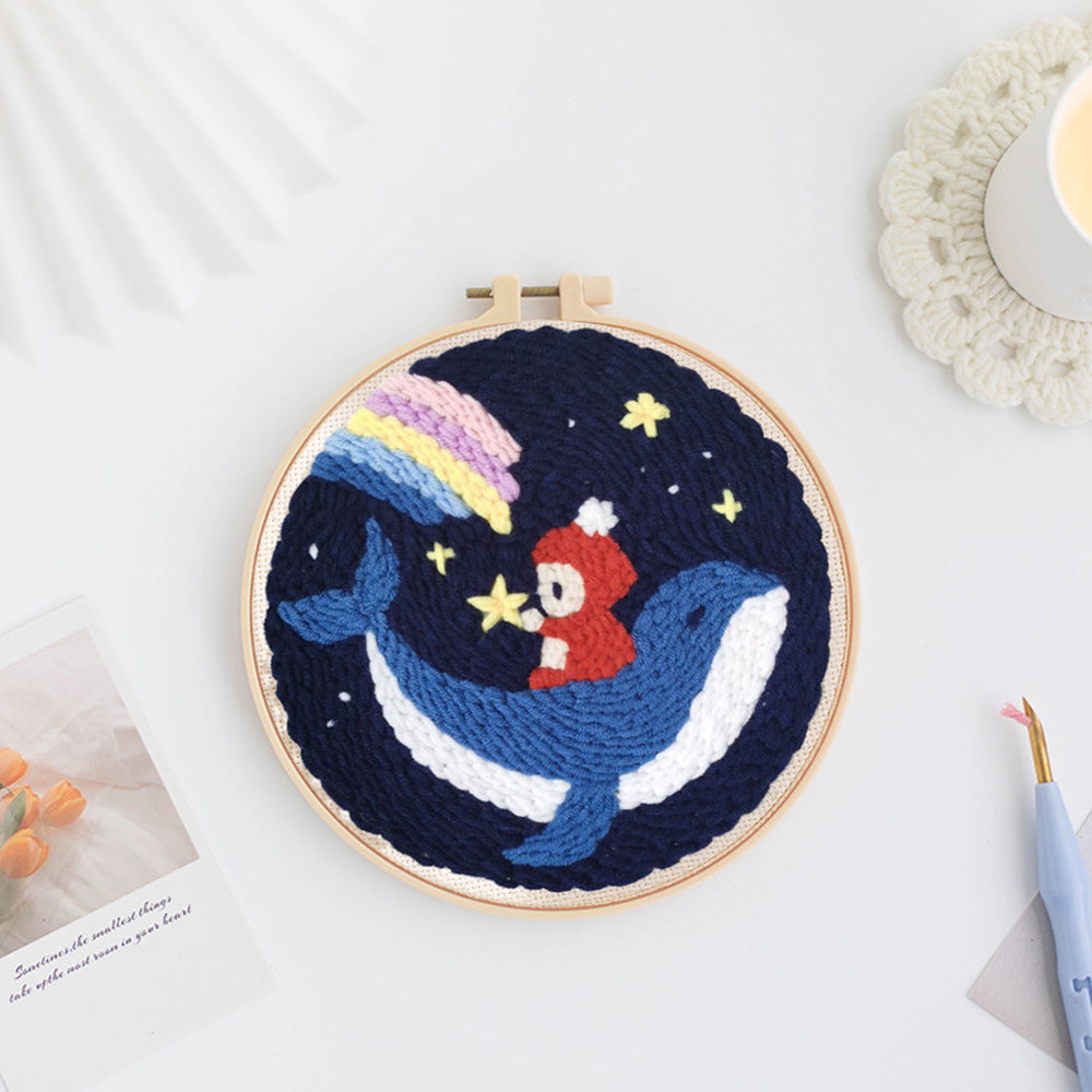 Touch the Stars Punch Needle Embroidery Kits