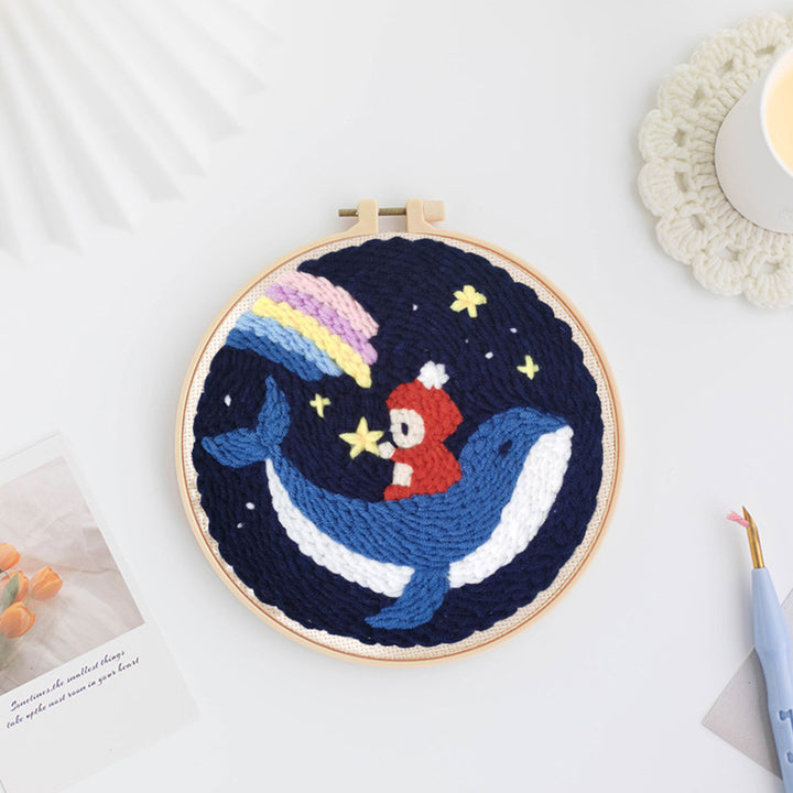 Touch the Stars Punch Needle Embroidery Kits