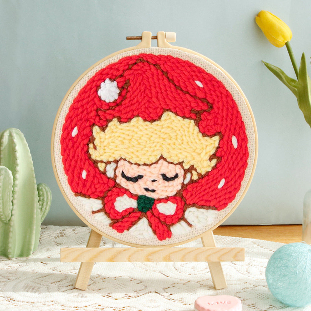 Christmas Elves Punch Needle Embroidery Kits