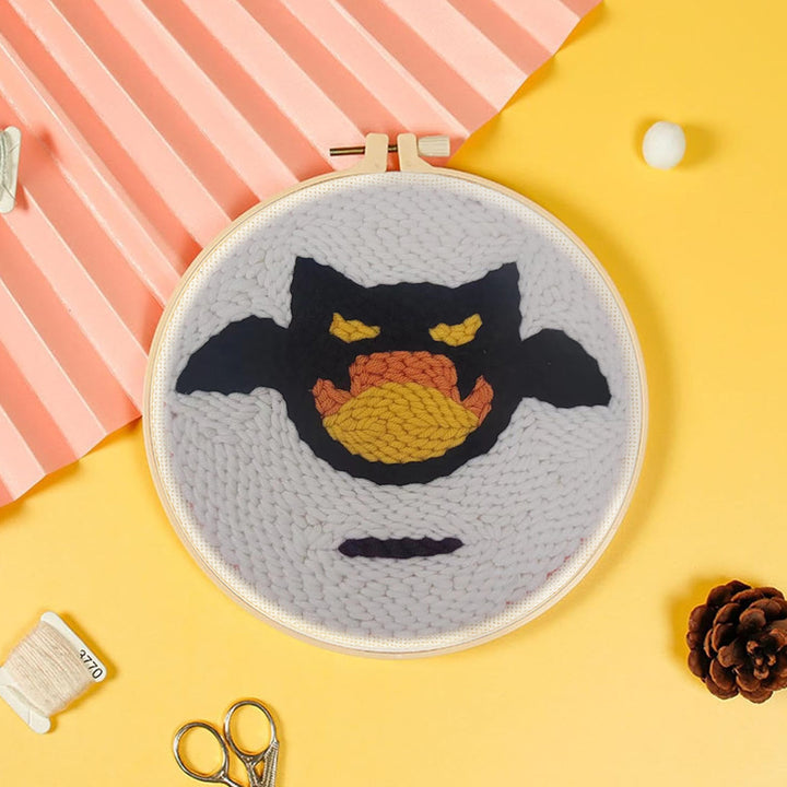 Little Bat Punch Needle Embroidery Kits