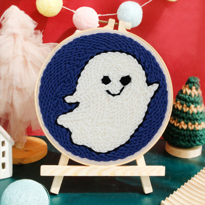 Little Ghost Punch Needle Embroidery Kits