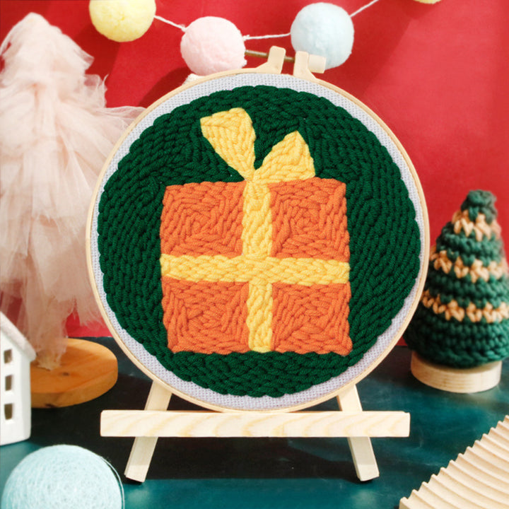 Christmas Gifts Punch Needle Embroidery Kits