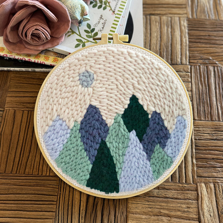 The Hills Punch Needle Embroidery Kits