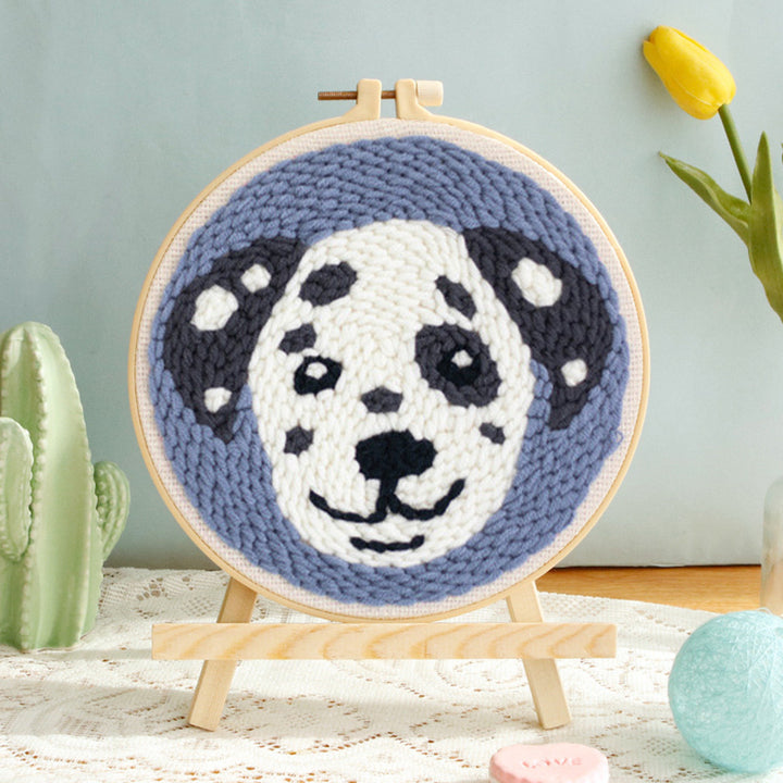 Dalmatian Punch Needle Embroidery Kits