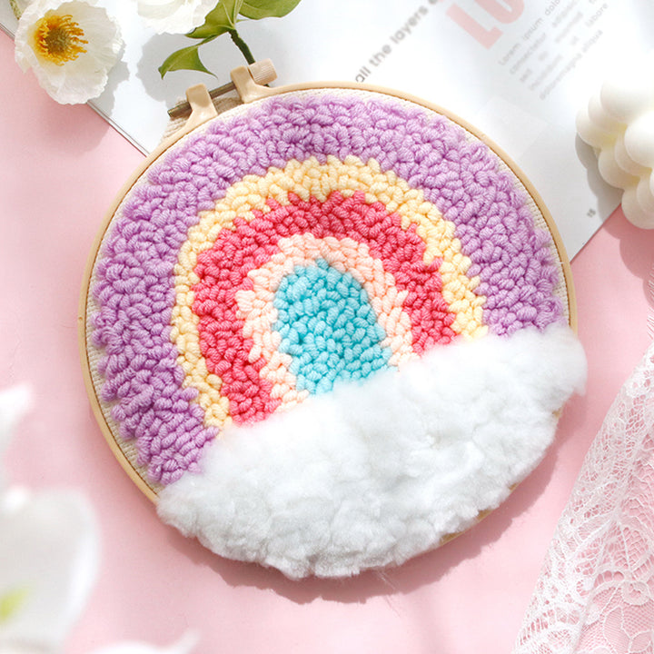 Little Rainbow Punch Needle Embroidery Kits