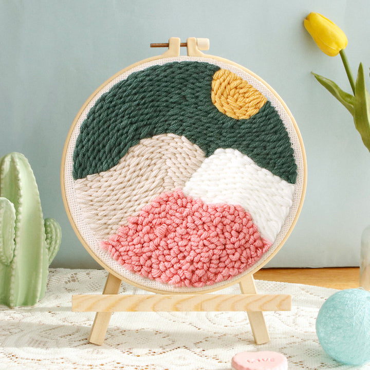 Three Hills Punch Needle Embroidery Kits
