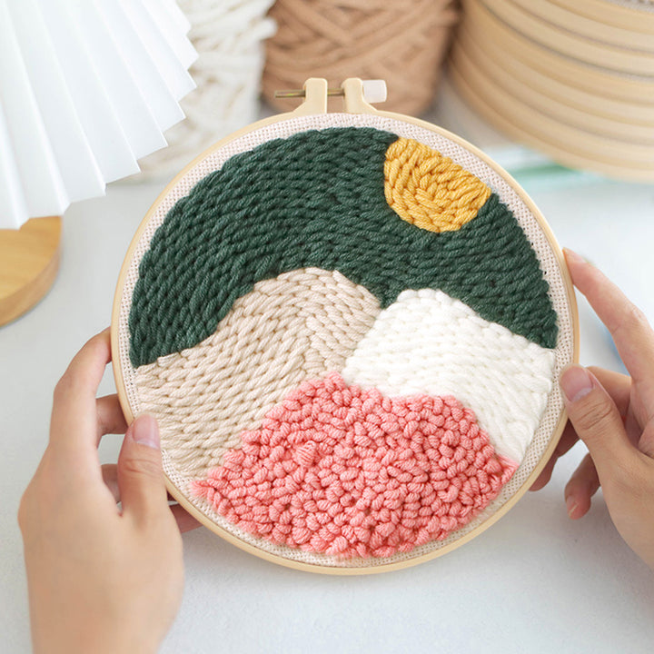 Three Hills Punch Needle Embroidery Kits