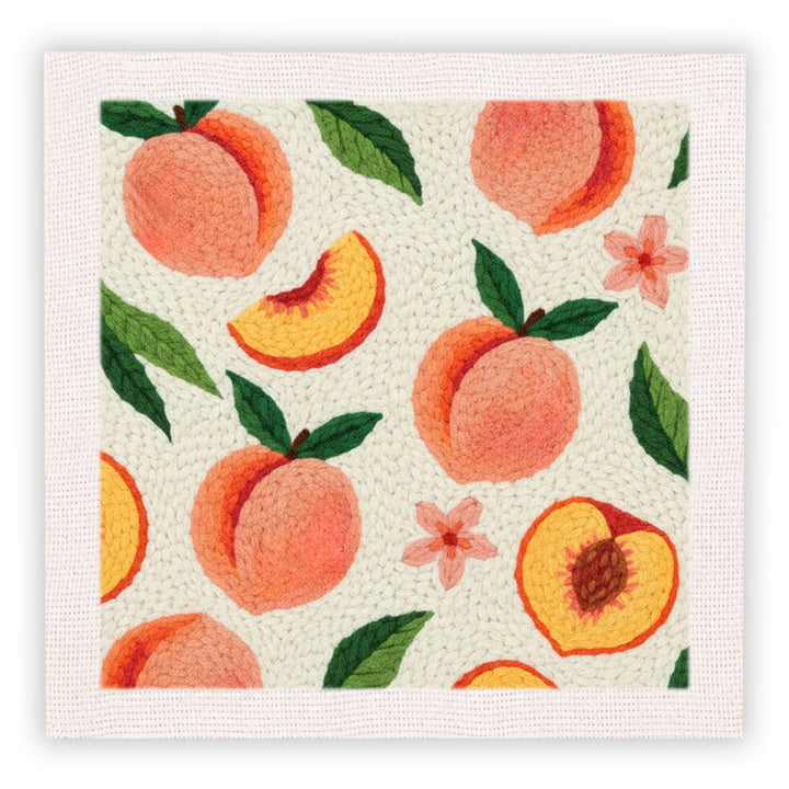 Peach Punch Needle Embroidery Kits