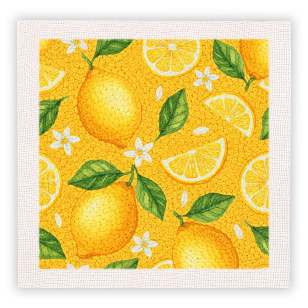 Lemon Punch Needle Embroidery Kits