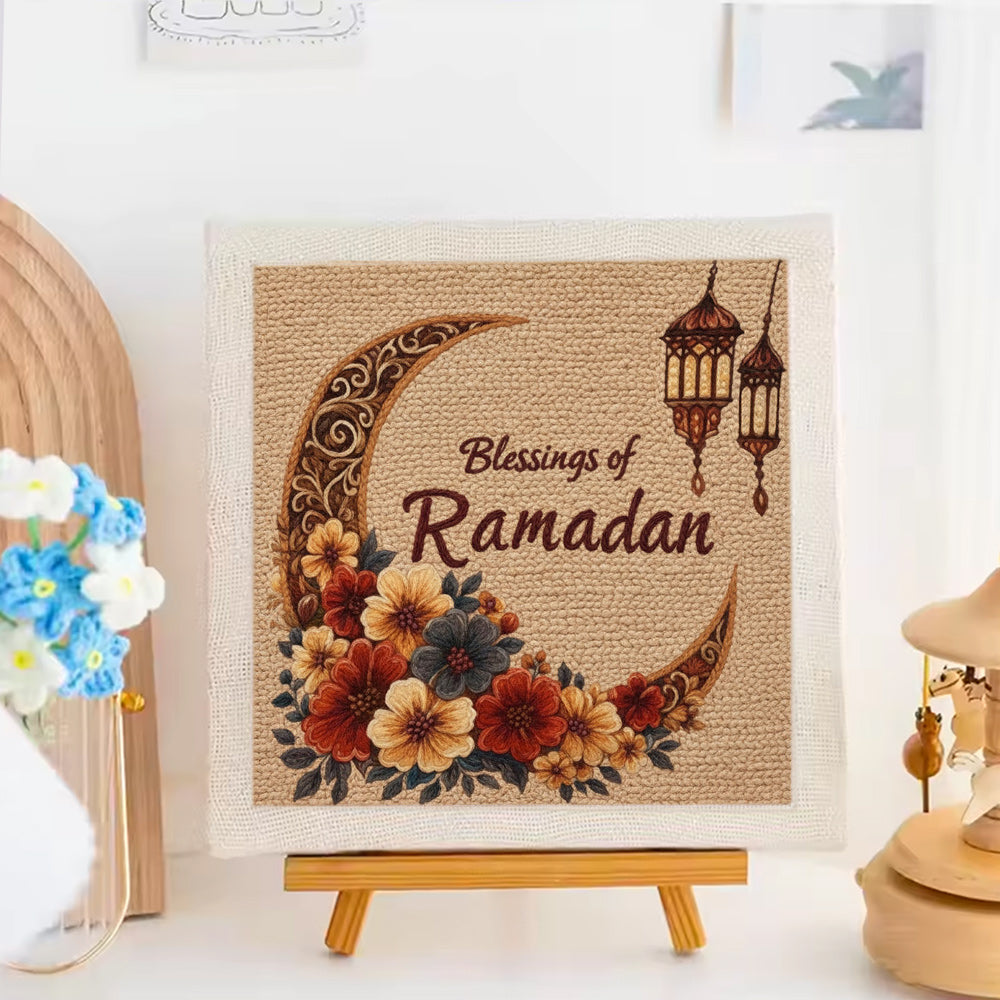 Ramadan Blessings Punch Needle Embroidery Kits