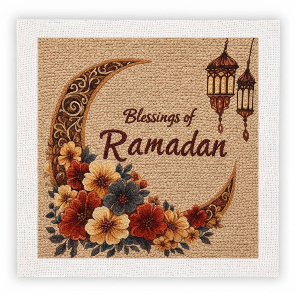 Ramadan Blessings Punch Needle Embroidery Kits