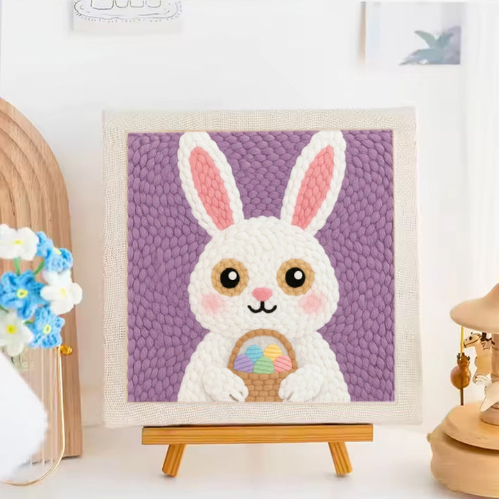 Easter Bunny Punch Needle Embroidery Kits