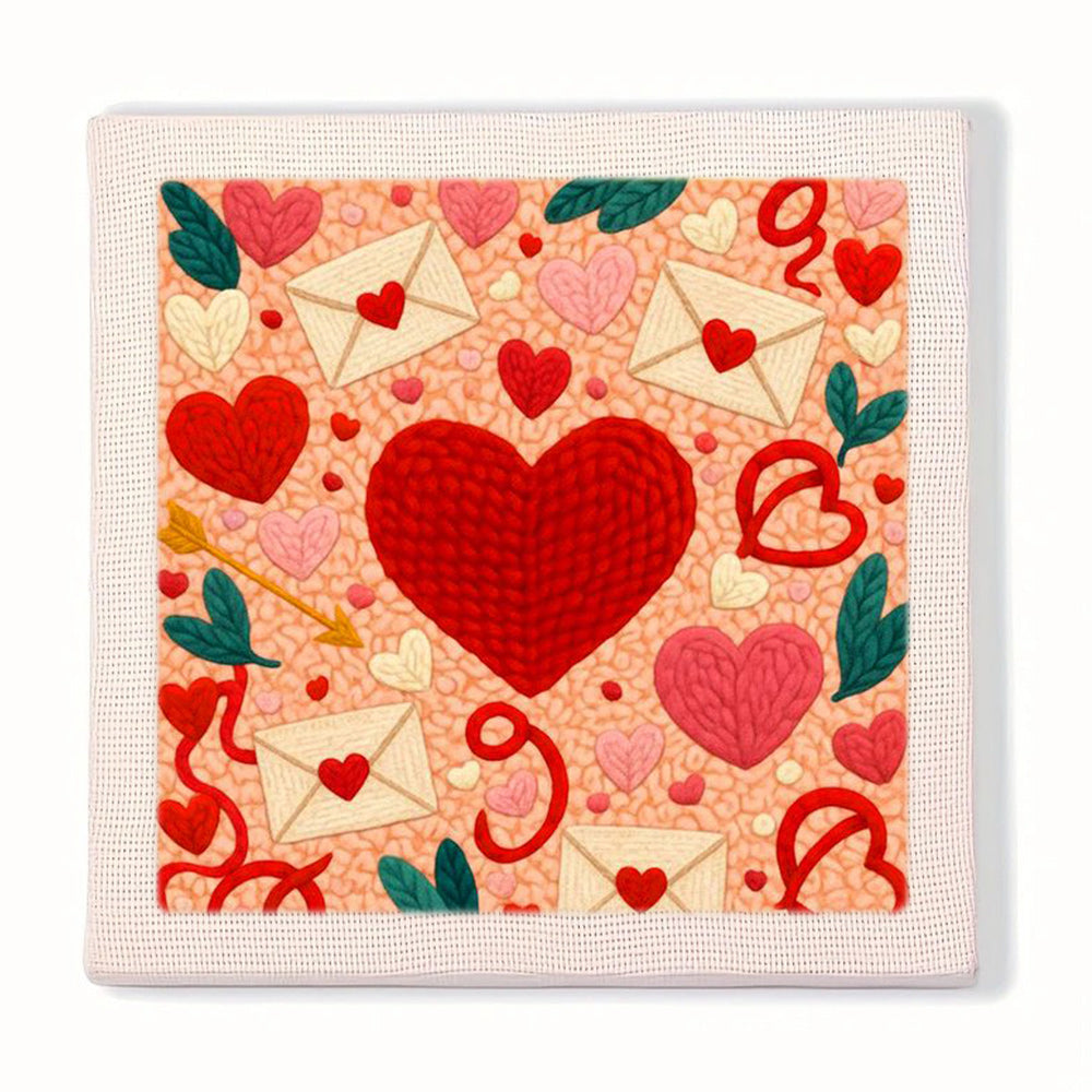 Love Letters Punch Needle Embroidery Kits