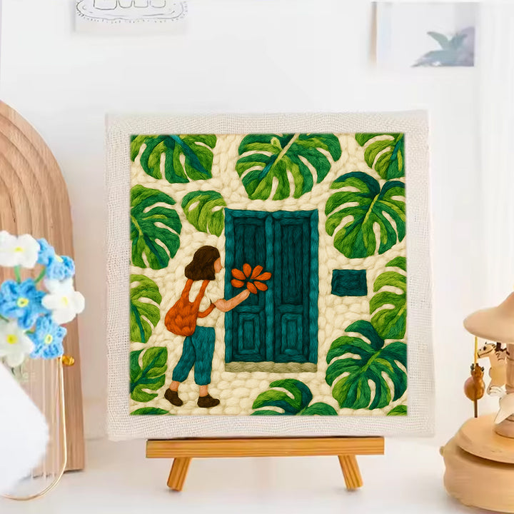 Go Home Punch Needle Embroidery Kits