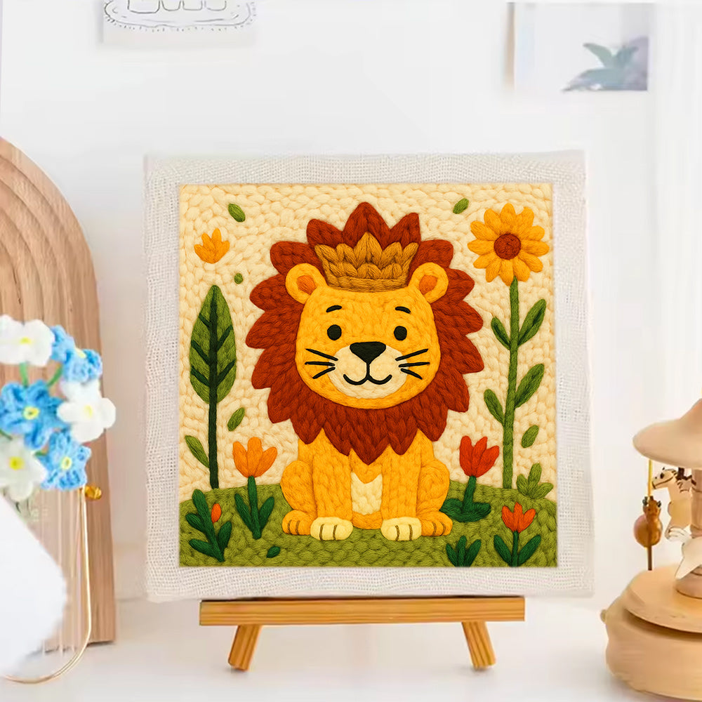 The Lion King Punch Needle Embroidery Kits
