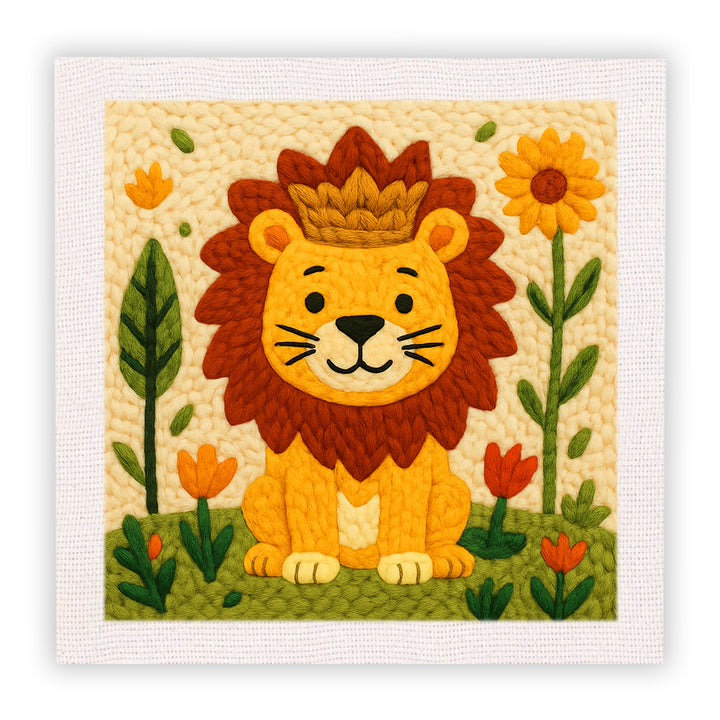 The Lion King Punch Needle Embroidery Kits