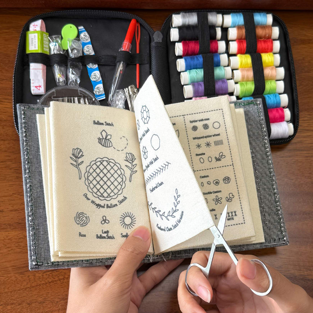 New Creative Fabric Embroidery DIY Embroidery Cross Stitch Book