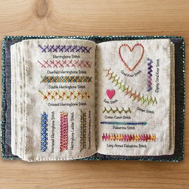 New Creative Fabric Embroidery DIY Embroidery Cross Stitch Book