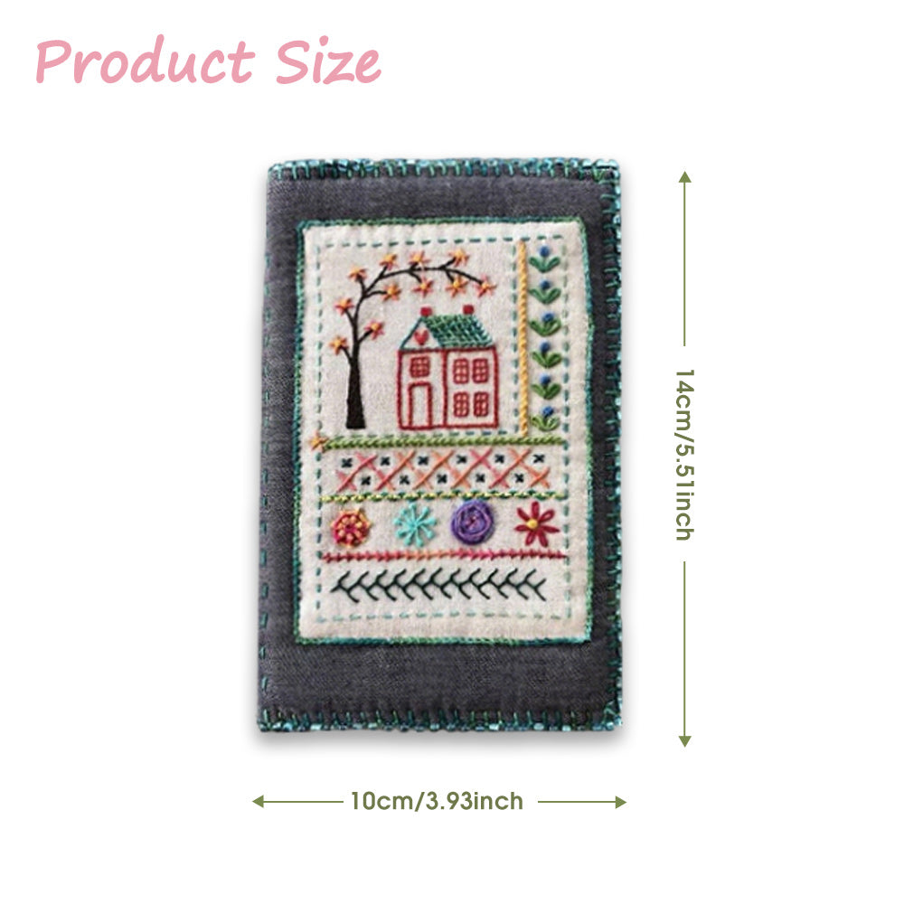 New Creative Fabric Embroidery DIY Embroidery Cross Stitch Book