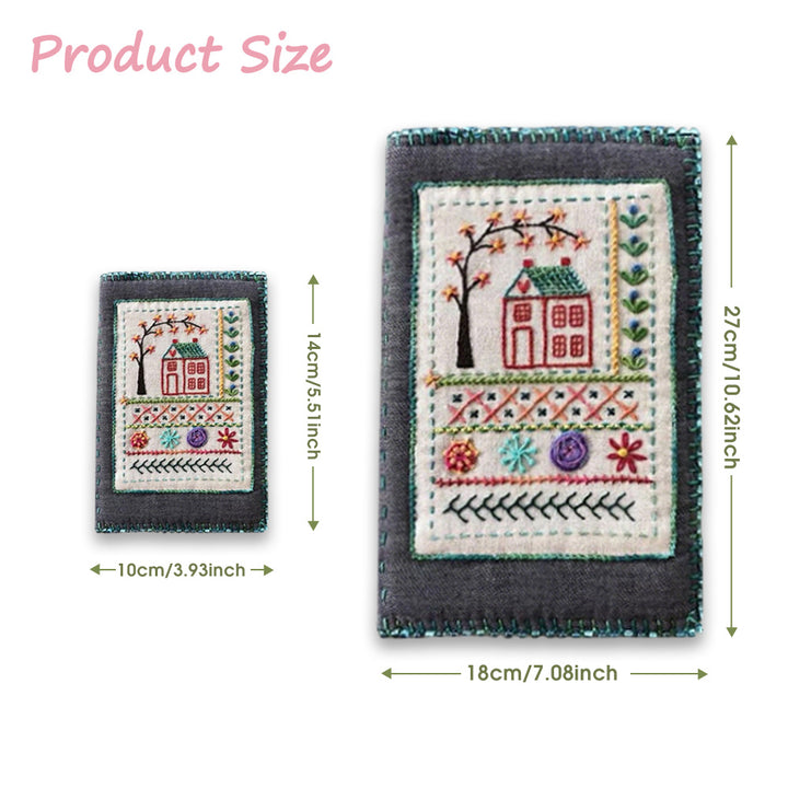 New Creative Fabric Embroidery DIY Embroidery Cross Stitch Book