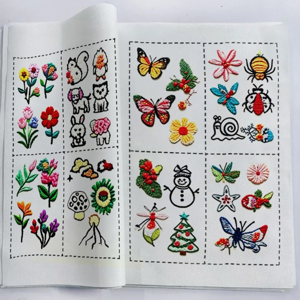 Embroidery Patterns for Beginners DIY Embroidery Book Cross Stitch Book