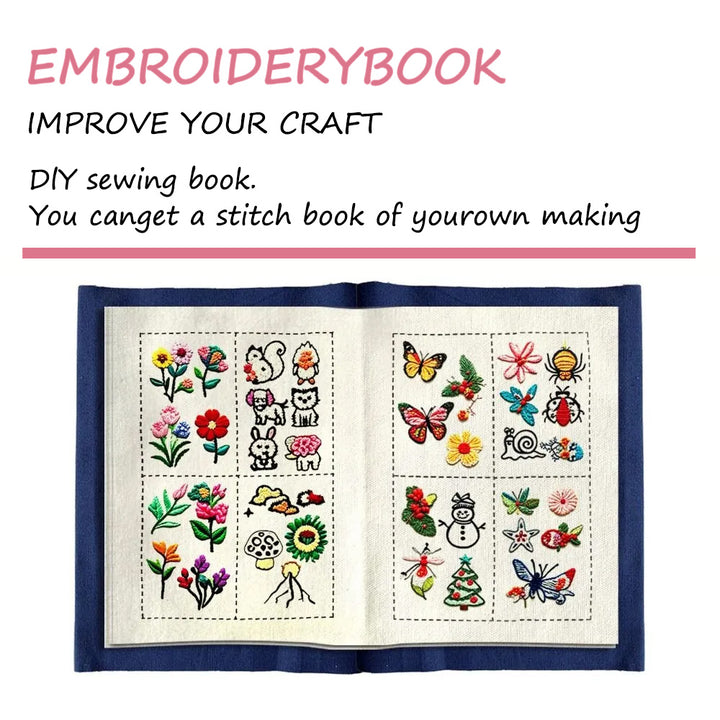 Embroidery Patterns for Beginners DIY Embroidery Book Cross Stitch Book