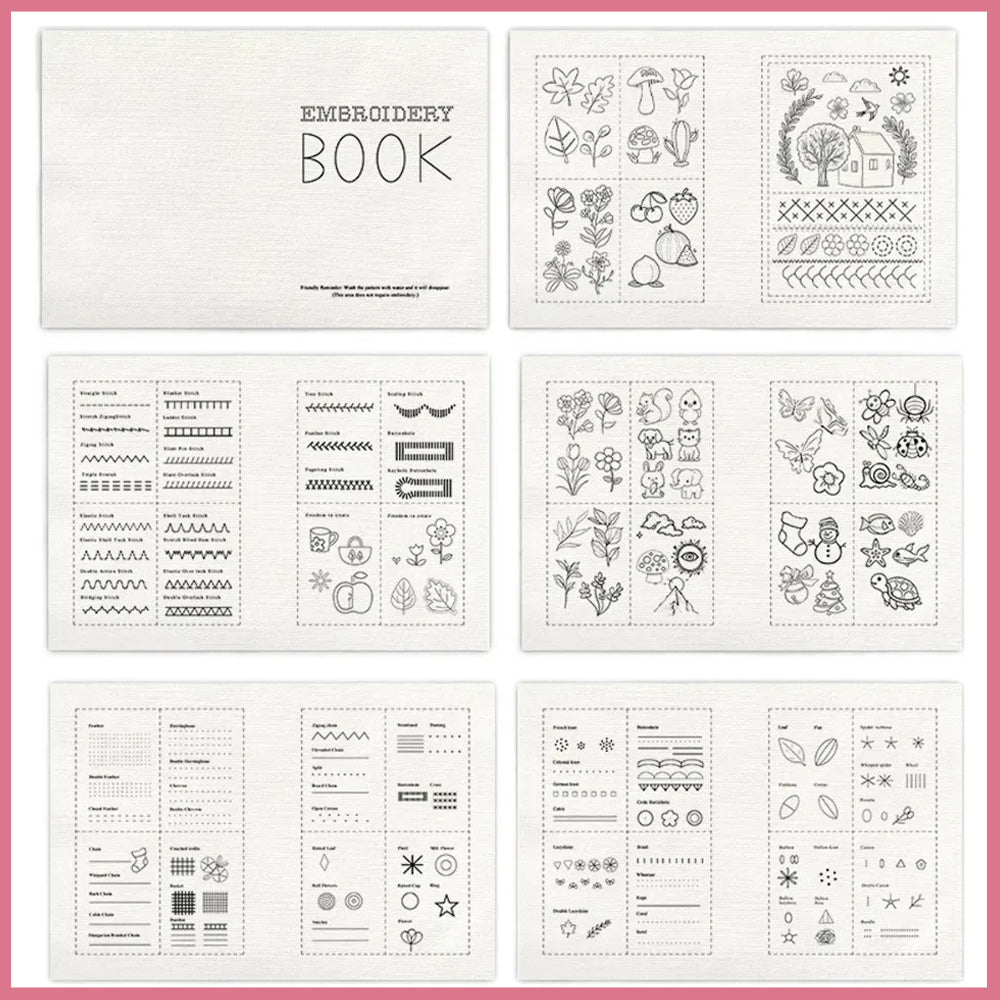 Embroidery Patterns for Beginners DIY Embroidery Book Cross Stitch Book