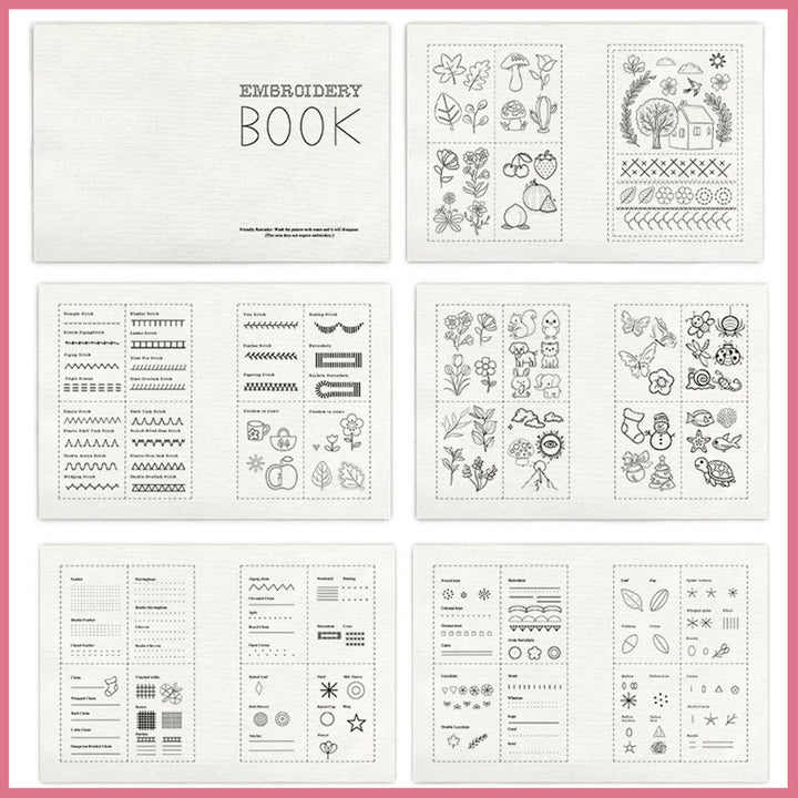 Embroidery Patterns for Beginners DIY Embroidery Book Cross Stitch Book