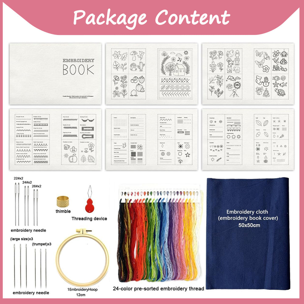 Embroidery Patterns for Beginners DIY Embroidery Book Cross Stitch Book