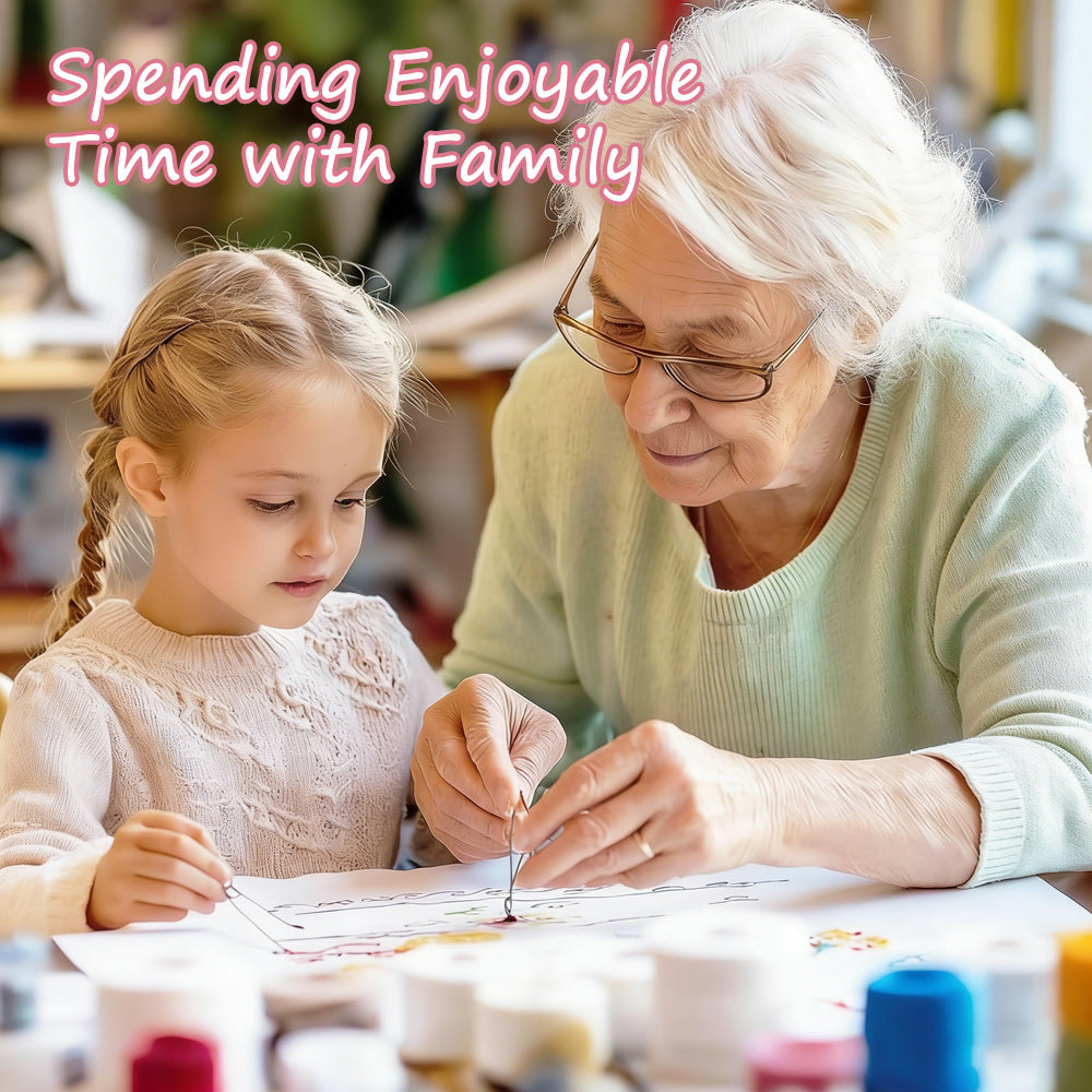 Creative Hand Stitch Tutorials DIY Embroidery Book Cross Stitch Book Box Set