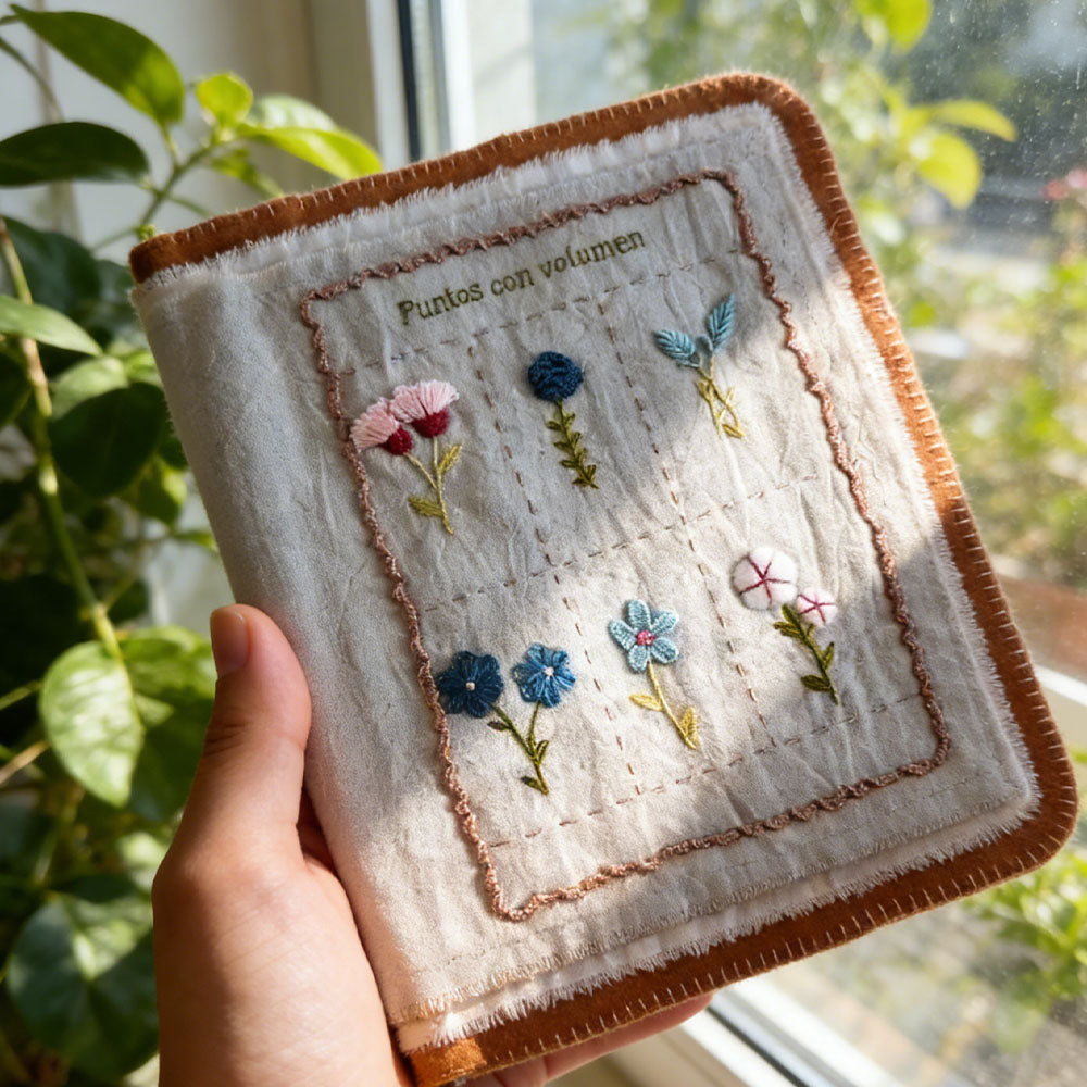 Artisanal Fabric Embroidery Motifs Cross Stitch Book