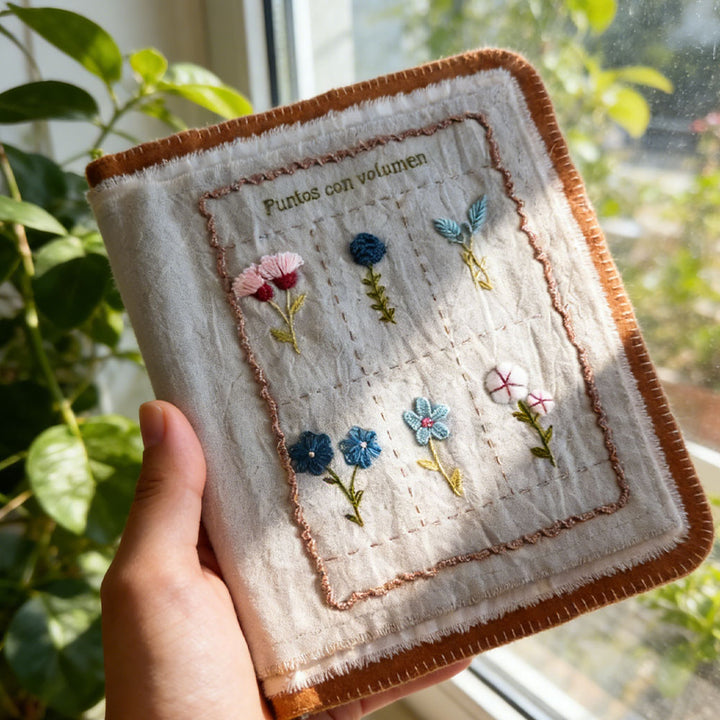 Artisanal Fabric Embroidery Motifs Cross Stitch Book