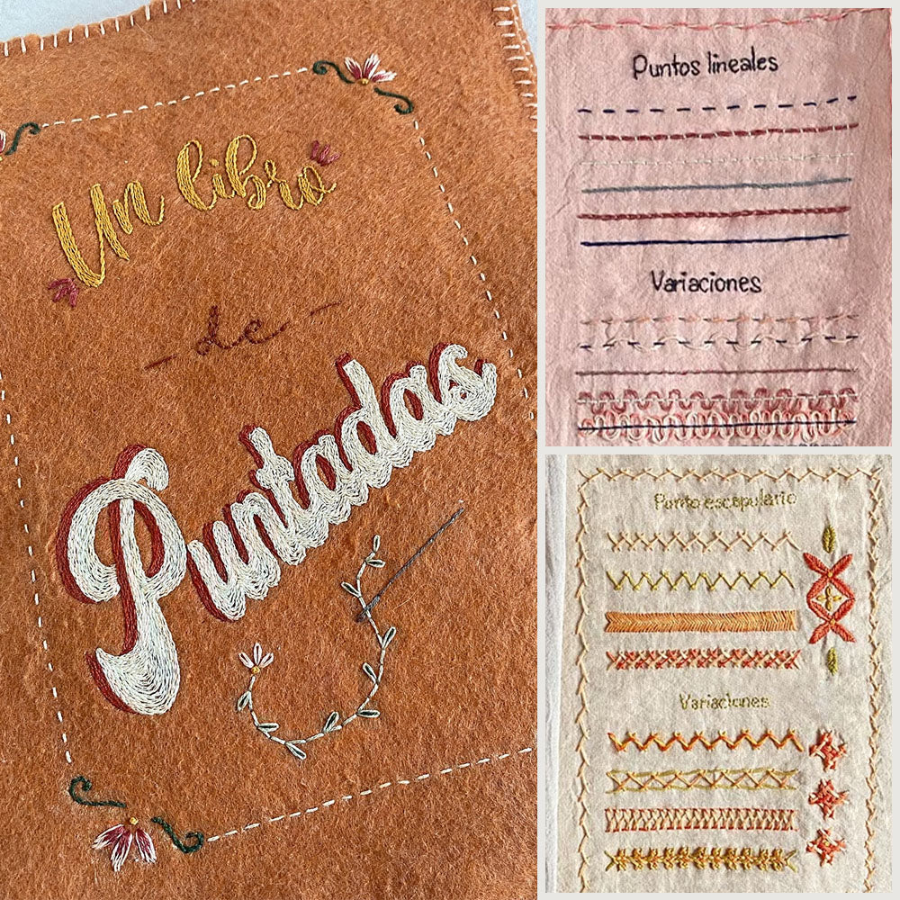 Artisanal Fabric Embroidery Motifs Cross Stitch Book