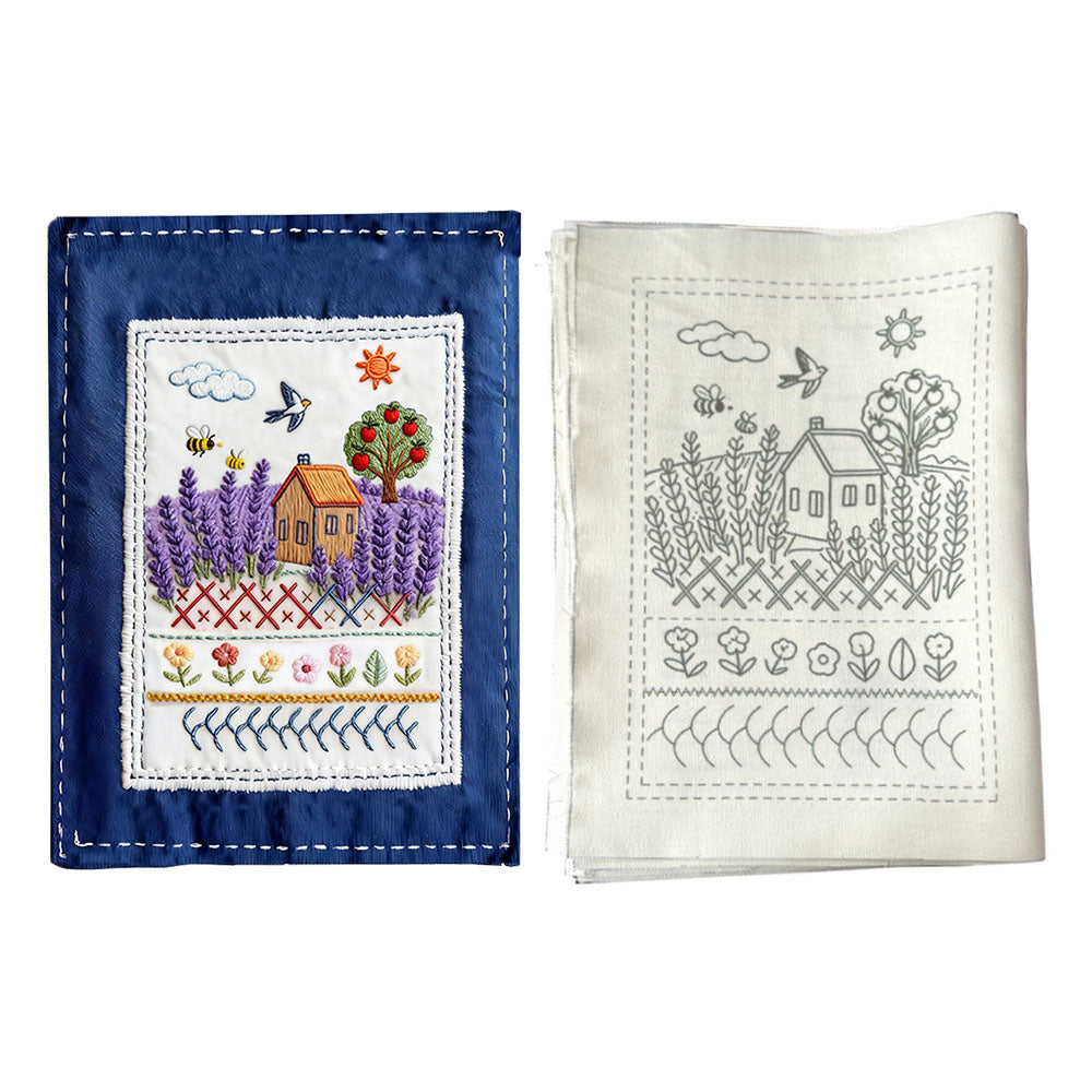 Beginner Fabric Embroidery DIY Practice Book Cross Stitch Book