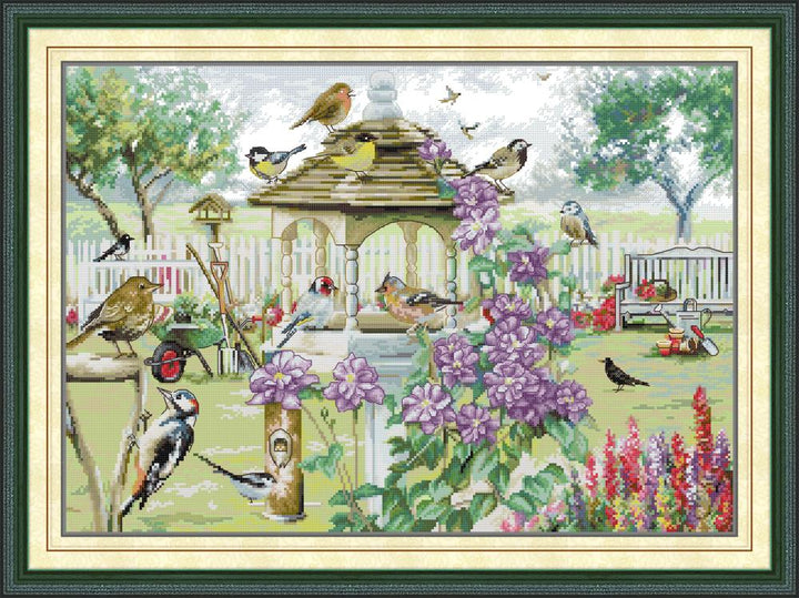 Birdie's Paradise Cross Stitch Kits