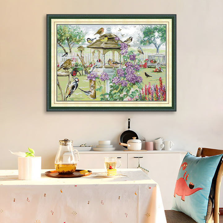 Birdie's Paradise Cross Stitch Kits