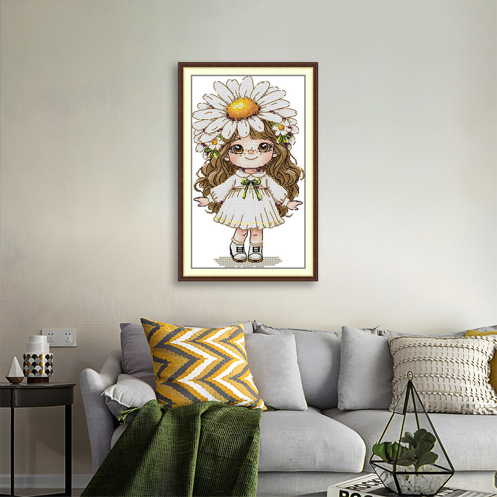 The Chamomile Girl Cross Stitch Kits