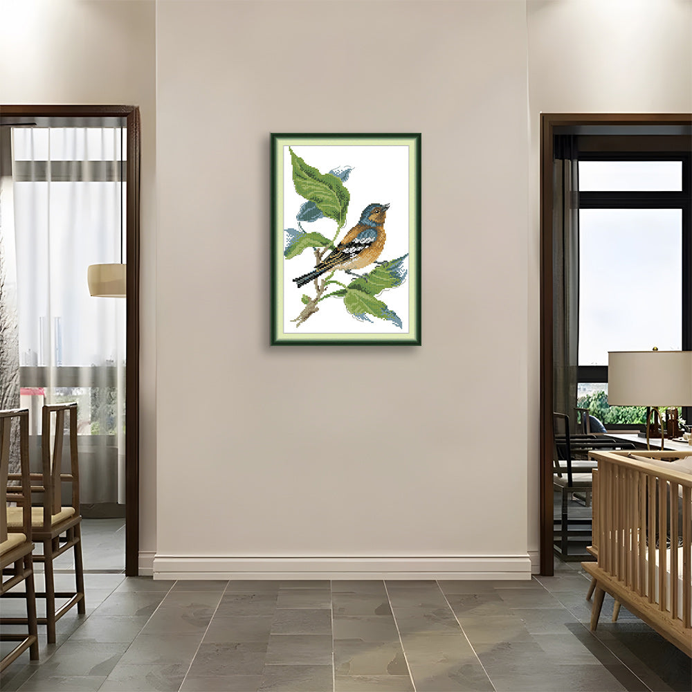 Bird on The Branch Cross Stitch Kits