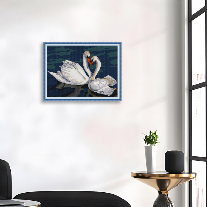 The White Swan Cross Stitch Kits