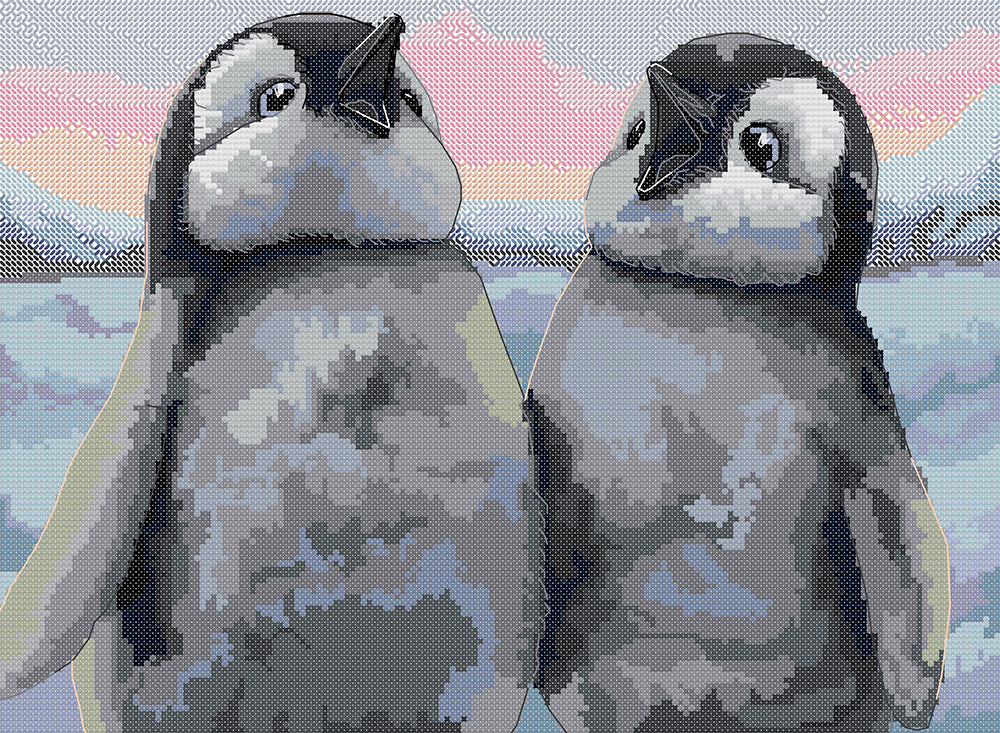 Baby Penguin Cross Stitch Kits
