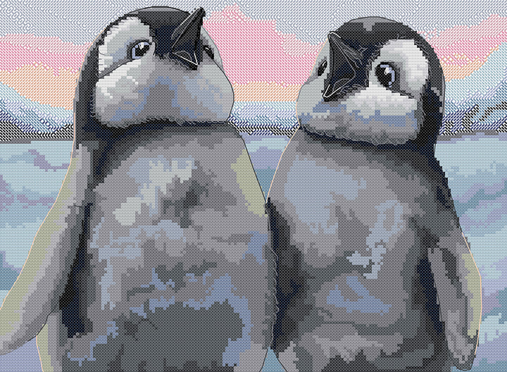 Baby Penguin Cross Stitch Kits