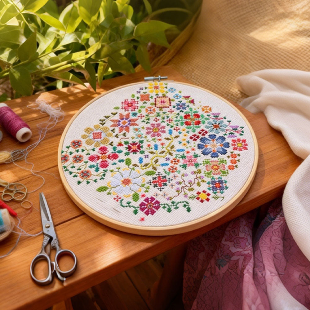 A Flower a Day Craft Cross Stitch Kits