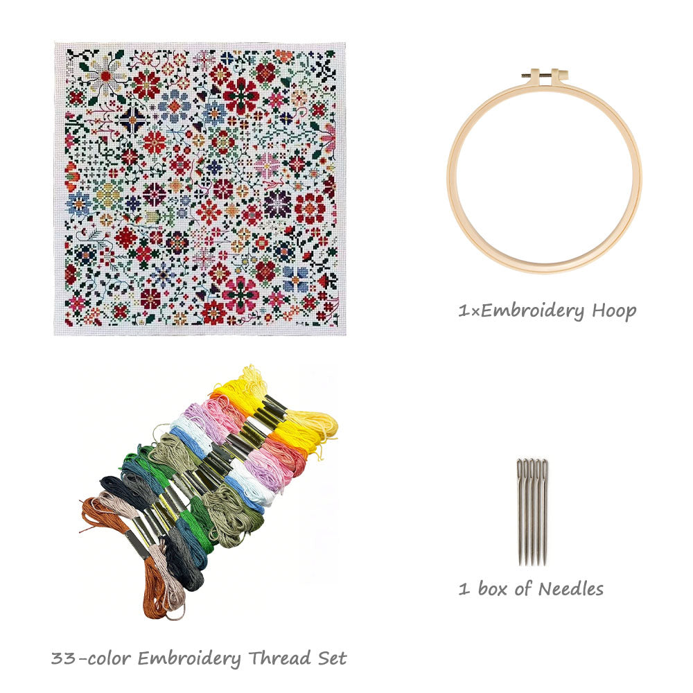 A Flower a Day Craft Cross Stitch Kits