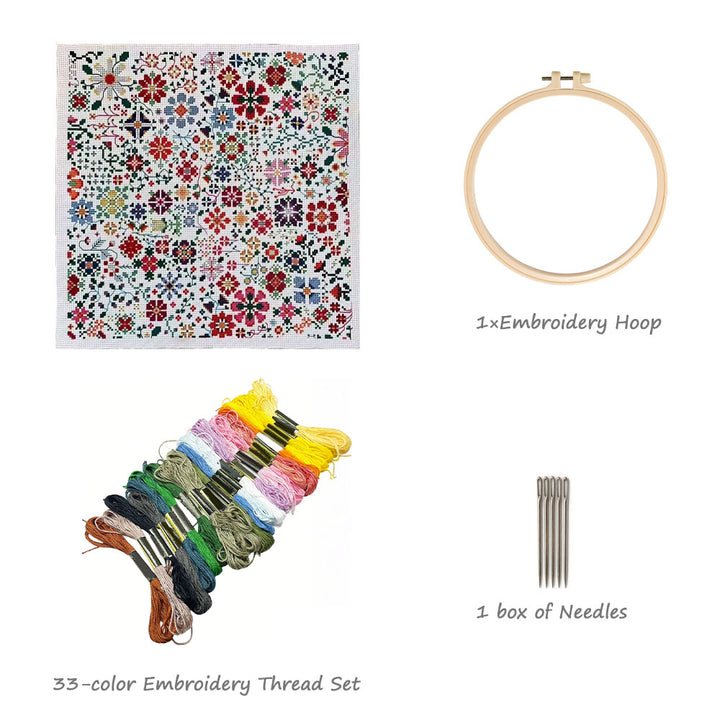 A Flower a Day Craft Cross Stitch Kits