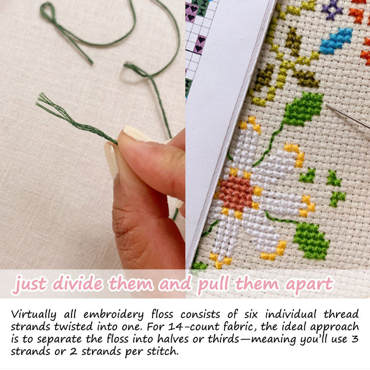 A Flower a Day Craft Cross Stitch Kits