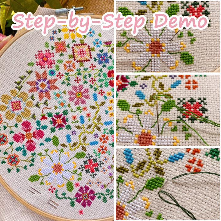 A Flower a Day Craft Cross Stitch Kits