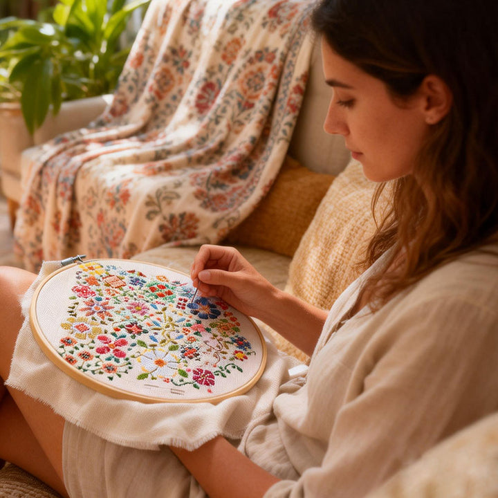 A Flower a Day Craft Cross Stitch Kits